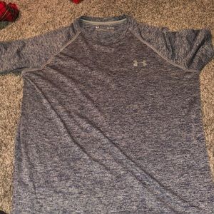 Blue Under Armour tee